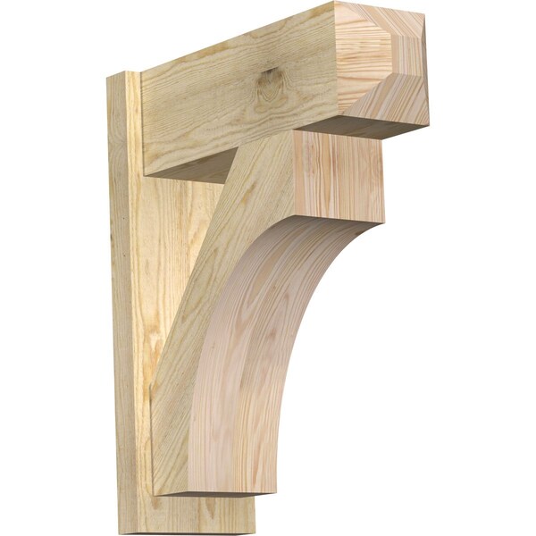 Ekena Millwork Westlake Rough Sawn Craftsman Outlooker, Douglas Fir, 8"W x 22"D x 26"H OUT08X22X26WTL04RDF - main